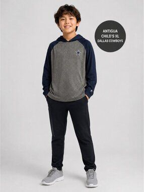 New Without Tags | Antigua | XL | Dallas Cowboys Star Logo Quarter-Zip Hoodie